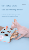 Cat hamster toy interactive play cat scratch board corrugated cat box claw grinder toy