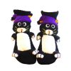 Novelty Handmade Cat Knit Slipper Socks Non-slip for Womens House Indoor Warm