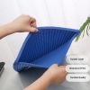 Cat Litter Mat; Kitty Litter Trapping Mat; Double Layer Mats with MiLi Shape Scratching design; Urine Waterproof; Easy Clean; Scatter Control 21" x 14