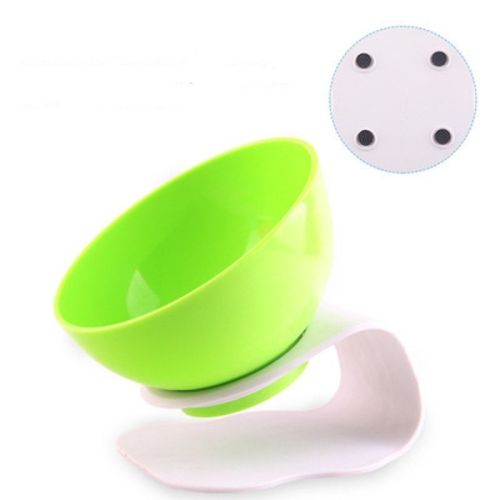 Cat Food Bowl Pet Feeding Bowl Elevated Feeder Bowl with Non-Slip Rubber Base