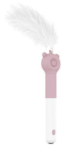 Pet Life 'KITIQUE" 3-in-1 Retractable and Extendable Feathered and Laser Wand Kitty Cat Teaser